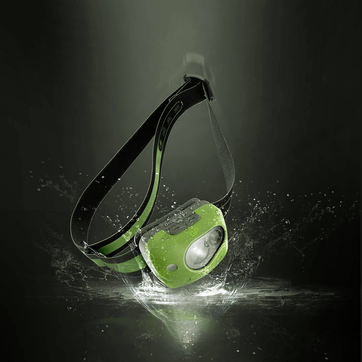 GP Discovery GPDISHLCH43BL027 LED Stirnlampe batteriebetrieben 150lm 36h GPDISHLCH43BL027