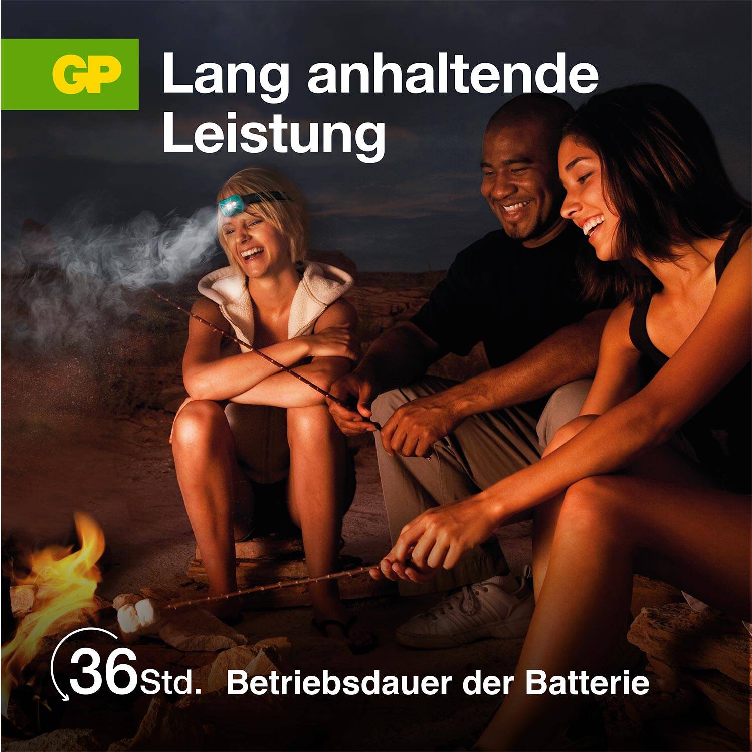 GP Discovery GPDISHLCH44BL058 LED Stirnlampe batteriebetrieben 300 lm 36 h GPDISHLCH44BL058