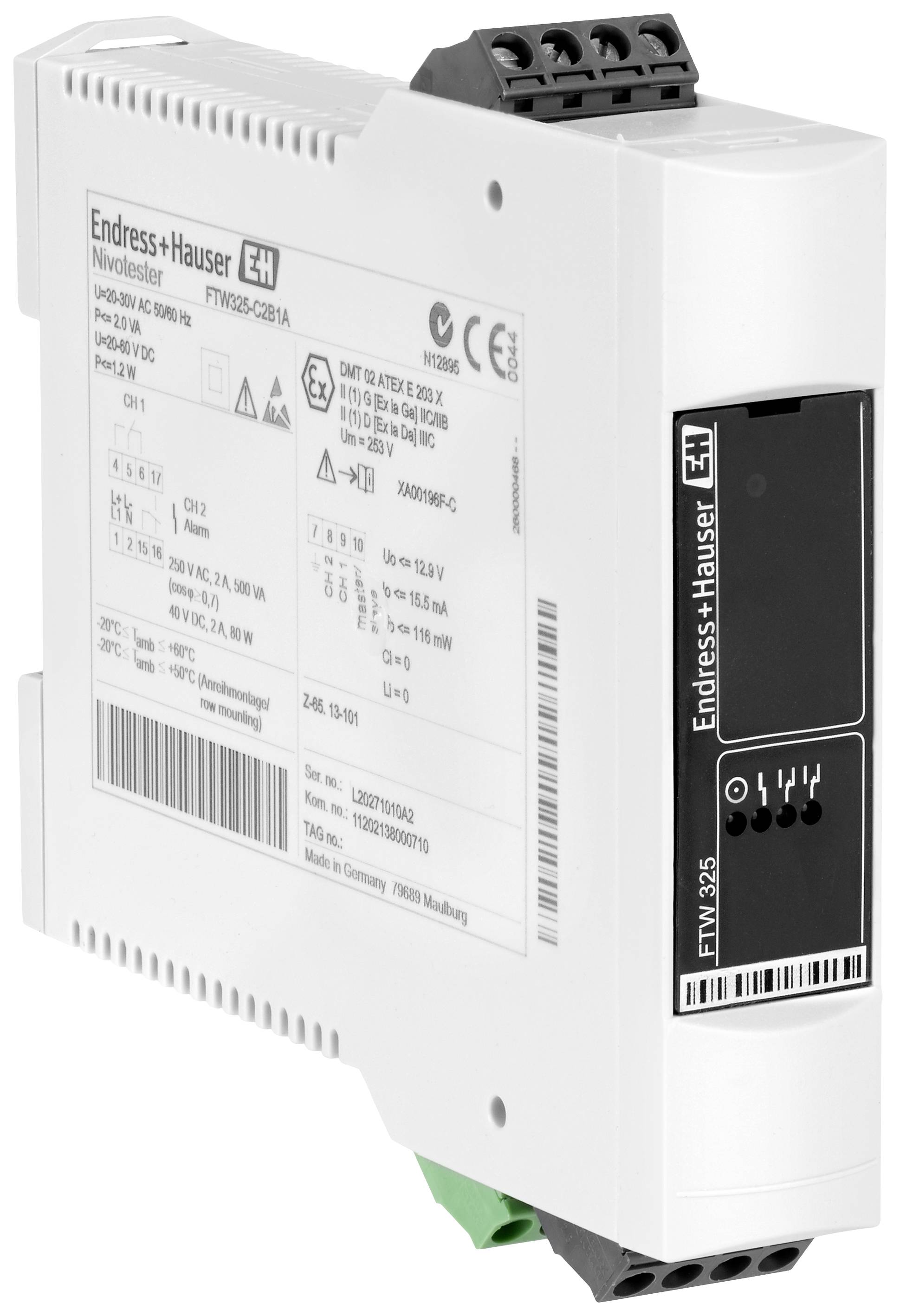 Endress+Hauser Konduktiver Füllstandschalter FTW325 FTW325-A2B1A 1 St.