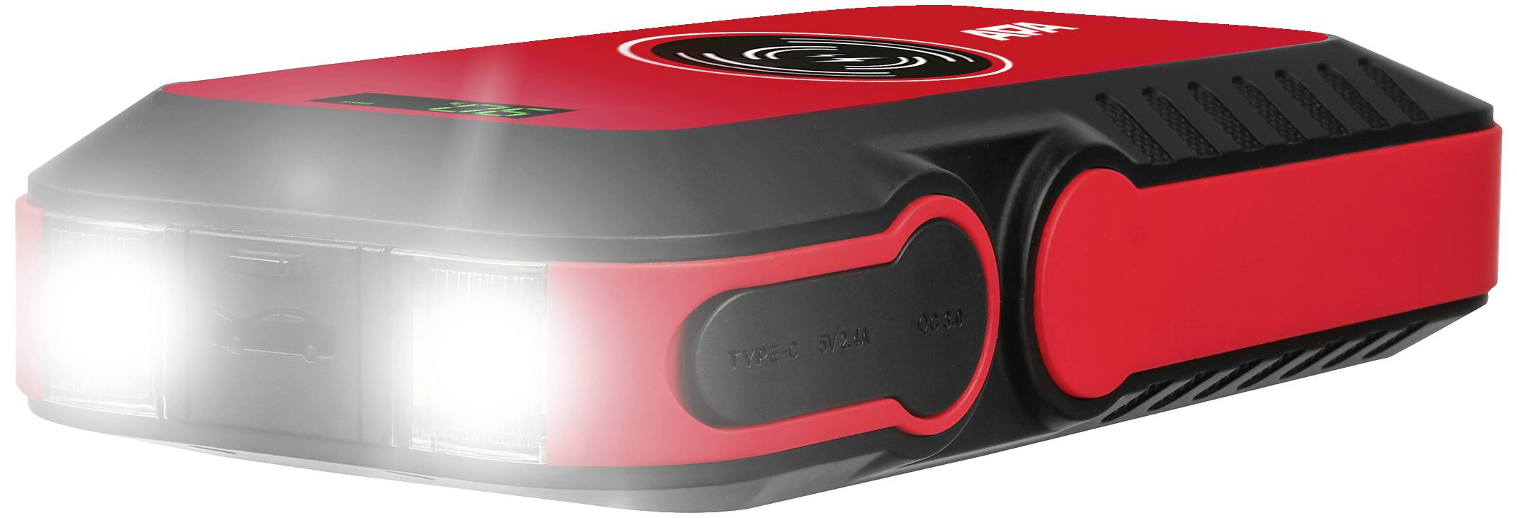 APA Schnellstartsystem Powerpack 16Ah LiFePO4 16444 Starthilfestrom (12 V)=600A 12 V-Ausgang 1x, SOS-Signalleuchte, Verpolungs-