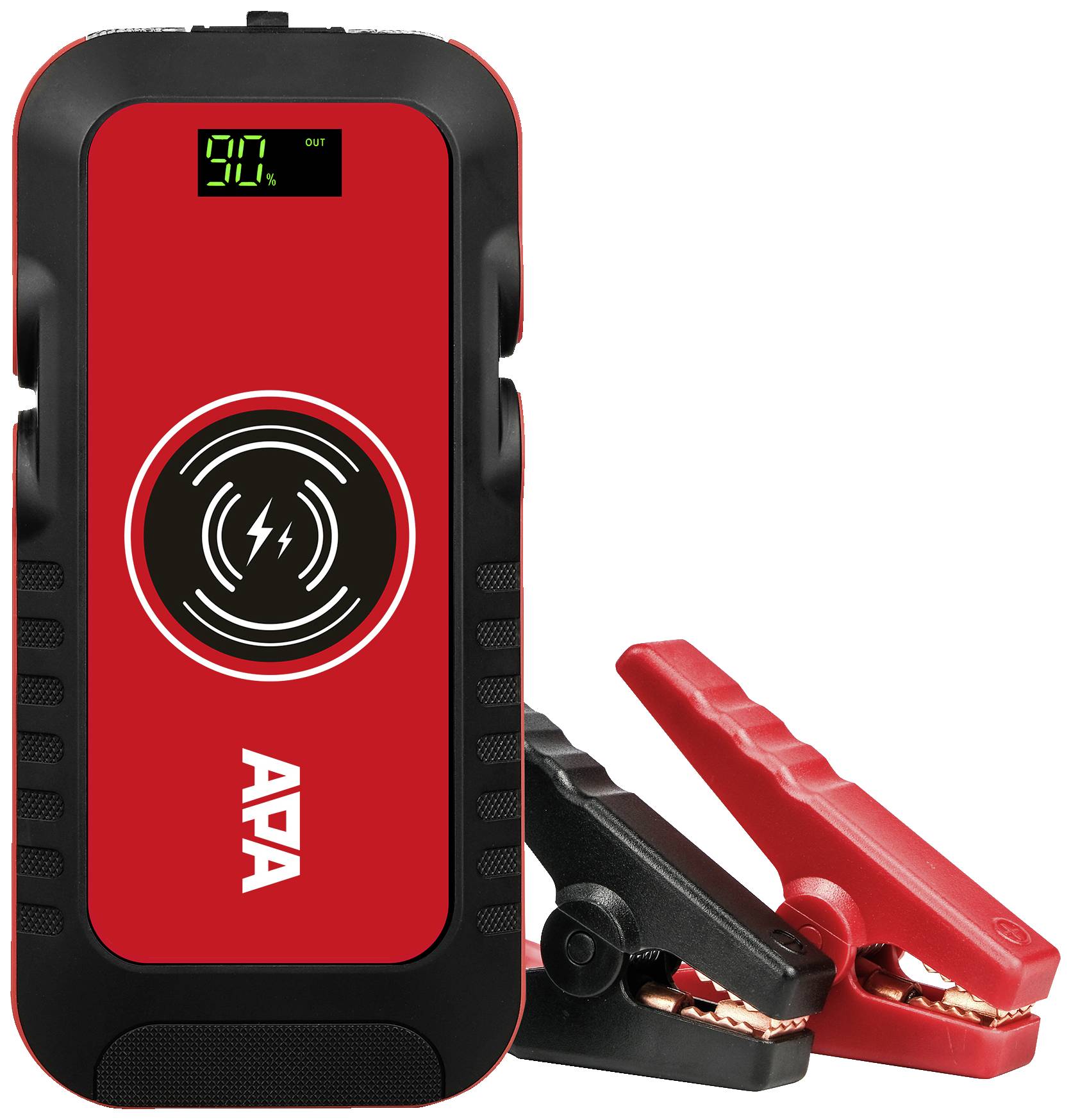 APA Schnellstartsystem Powerpack 16Ah LiFePO4 16444 Starthilfestrom (12 V)=600A 12 V-Ausgang 1x, SOS-Signalleuchte, Verpolungs-