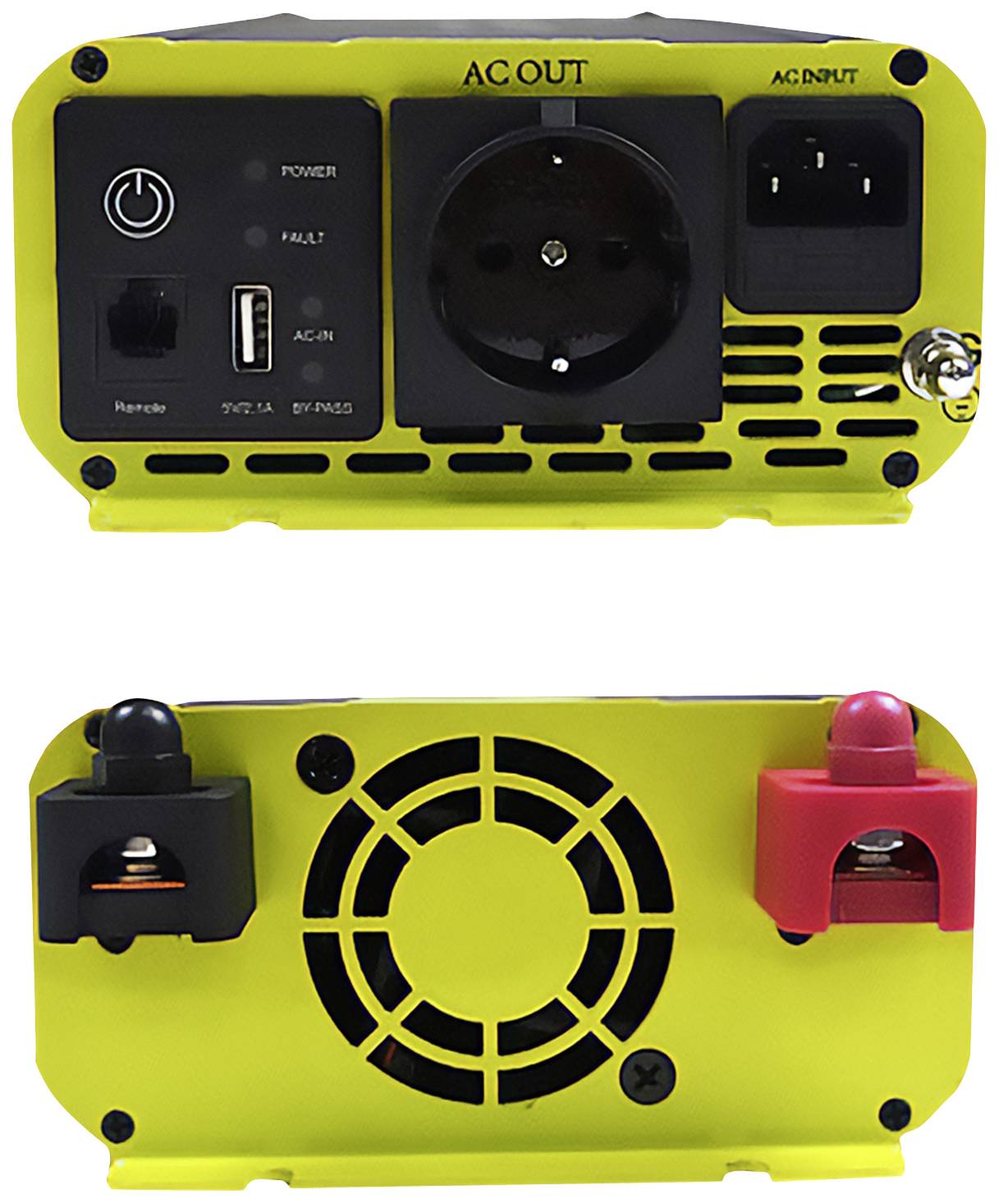 ProUser Wechselrichter PSI1000TX 1000W 12V - 230 V/AC inkl. Fernbedienung, USV-Funktion, Netzvorrangschaltung