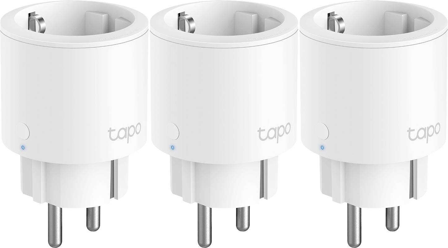 TP-LINK Tapo P115 Wi-Fi Funk-Steckdosen-Set mit Messfunktion 3teilig Innenbereich 3680 W