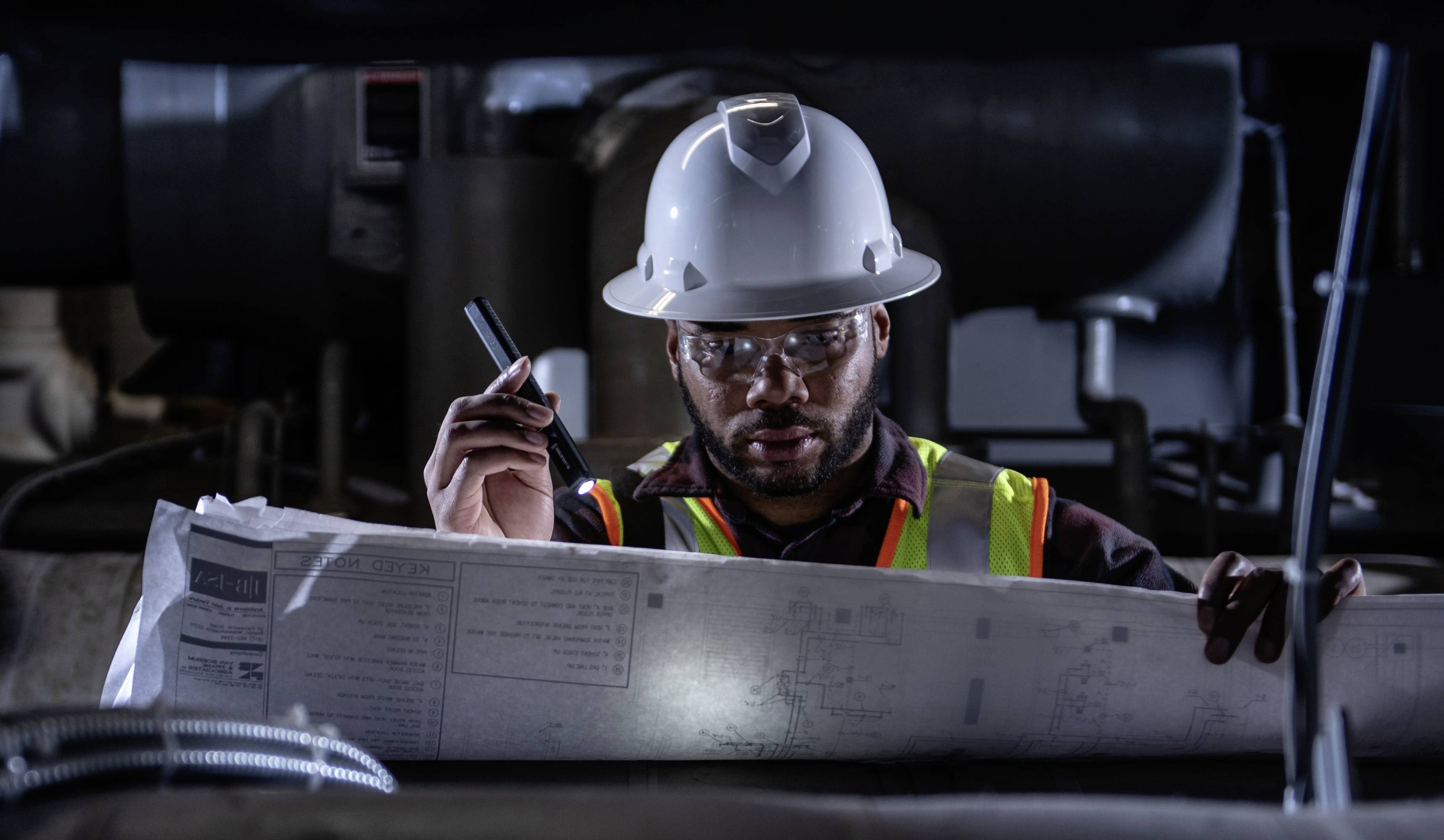 Ledlenser W2 Work LED Arbeitsleuchte batteriebetrieben 160lm 20h 65g