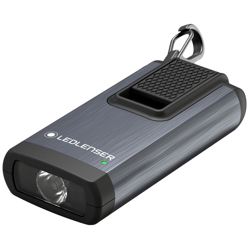 Ledlenser K6R grey LED Schlüsselleuchte mit USB-Schnittstelle akkubetrieben 400 lm 30 g