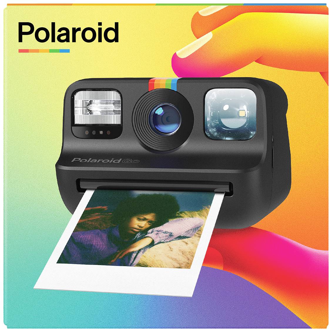 Polaroid Go Sofortbildkamera Schwarz