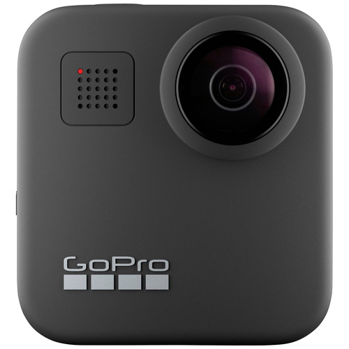 GoPro MAX 360° Action Cam 6K, Zeitlupe/Zeitraffer, WLAN, Wasserfest, Intervall-Aufnahme, Bluetooth, Bildstabilisierung, 360°