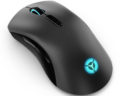 Lenovo Legion M600 Gaming-Maus Kabellos, Kabelgebunden Optisch Schwarz 8 Tasten 16000 dpi