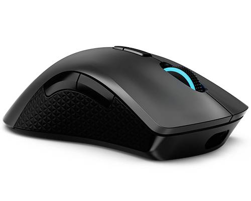 Lenovo Legion M600 Gaming-Maus Kabellos, Kabelgebunden Optisch Schwarz 8 Tasten 16000 dpi