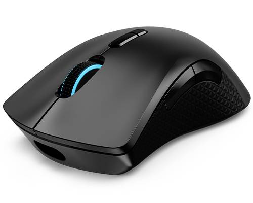 Lenovo Legion M600 Gaming-Maus Kabellos, Kabelgebunden Optisch Schwarz 8 Tasten 16000 dpi
