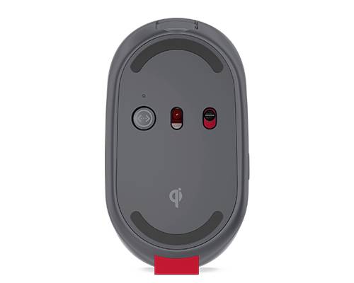Lenovo Go Wireless Multi Device Maus Kabellos Optisch Grau 3 Tasten 2400 dpi