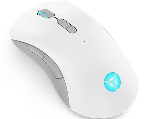 Lenovo Legion M600 Gaming-Maus Kabellos, Kabelgebunden Optisch Grün, Weiß 9 Tasten 16000 dpi Beleuchtet