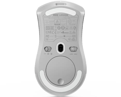 Lenovo Legion M600 Gaming-Maus Kabellos, Kabelgebunden Optisch Grün, Weiß 9 Tasten 16000 dpi Beleuchtet