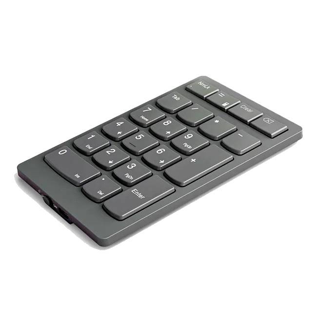 Lenovo Go Wireless Kabellos Nummernblock Grau