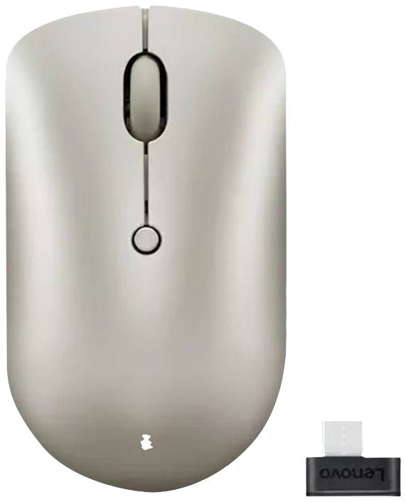 Lenovo 540 Maus Kabellos, Funk Optisch Sand 4 Tasten 2400 dpi