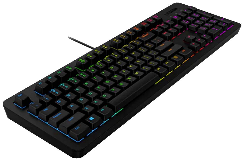 Lenovo Legion K300 RGB Kabelgebunden Tastatur Deutsch, QWERTZ Schwarz Beleuchtet