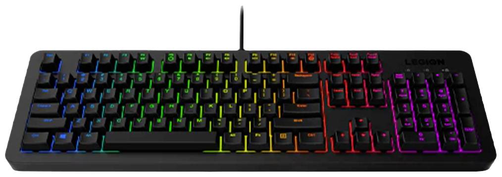 Lenovo Legion K300 RGB Kabelgebunden Tastatur Deutsch, QWERTZ Schwarz Beleuchtet
