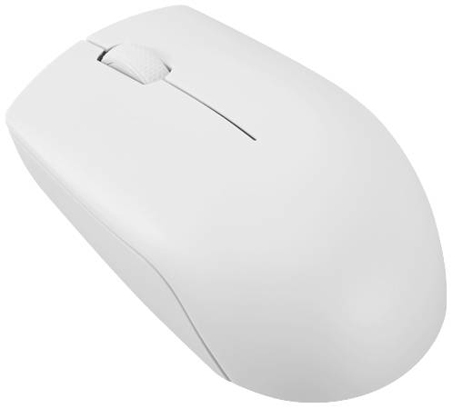 Lenovo 300 Wireless Compact Maus Kabellos Optisch Hellgrau 3 Tasten 1000 dpi
