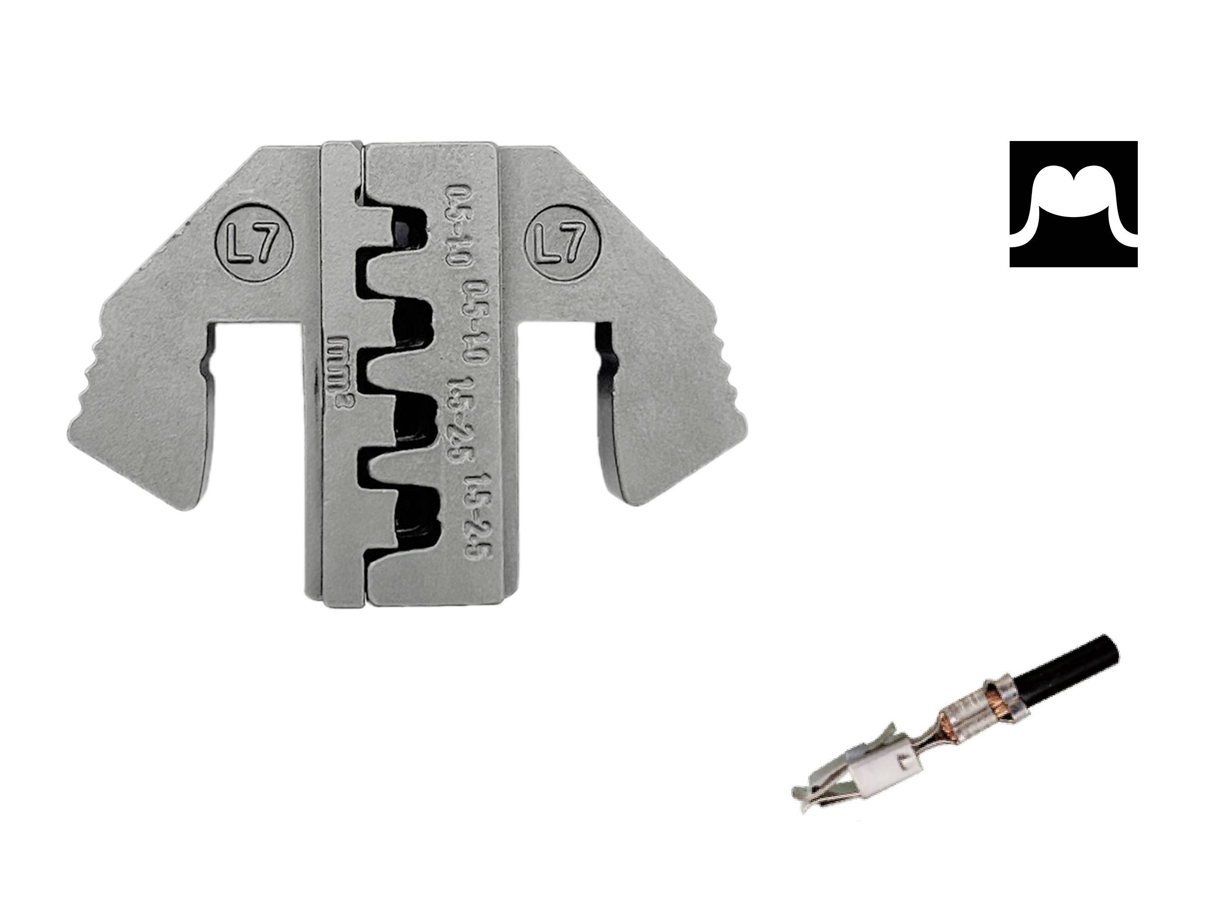 TOOLCRAFT TO-8659911 Crimpgesenk JPT 2.8K Kontakt 0.5 bis 2.5mm² Passend für Marke (Zangen) TOOLCRAFT PZ-500