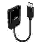 LINDY 38433 DisplayPort / HDMI Adapter [1x DisplayPort - 2x HDMI®] Schwarz 0m