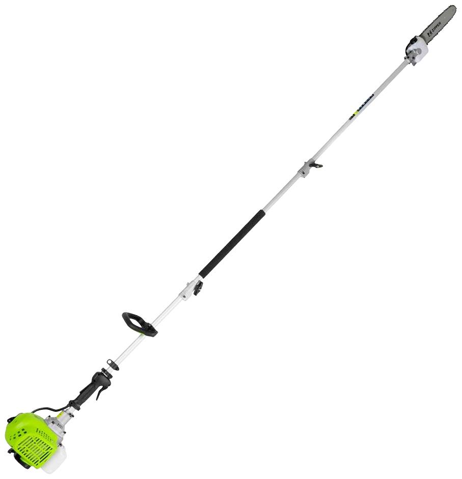 Zipper ZI-GPS252 Benzin Rasentrimmer mit Verlängerung, Tragegurt