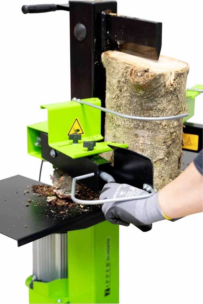 Zipper ZI-HS8TN Elektro Holzspalter 400V 3500W Spaltkraft: 8 t Spaltgutdurchmesser (max.): 300mm