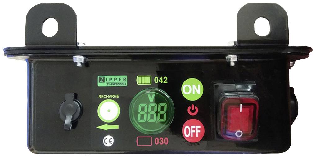 Zipper ZI-EWB500LI Elektrische Schubkarre Traglast (max.): 150kg