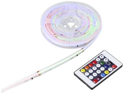 Sygonix SY-5773494 LED-Streifen-Komplettset mit Stecker 230 V 5 m RGB 1 St.