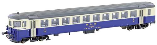 Hobbytrain H23943 N Pendelzug-Steuerwagen Bt creme/blau der BLS