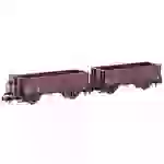 Hobbytrain H24352 N 2er-Set offene Güterwagen L6 der SBB Hobbytrain H24352 N 2er-Set offene Güterwagen L6 der SBB
