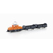 KATO by Lemke K105007 N Güterzug-Set E-Lok BR 169 mit 2 Güterwagen der DB Orange