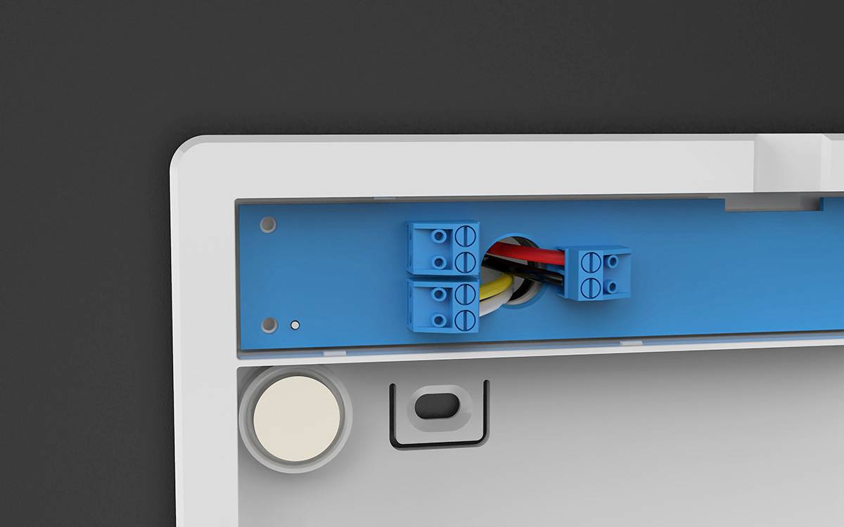 M-e modern-electronics VDV-1107 S IP-Video-Türsprechanlage Funk, WLAN Inneneinheit Schwarz