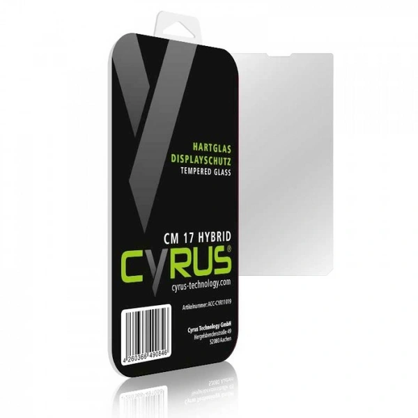 Cyrus Tempered Glass Screen Protector Displayschutzglas 1 St. CYR11019 Cyrus Tempered Glass Screen Protector Displayschutzglas 1 St. CYR11019