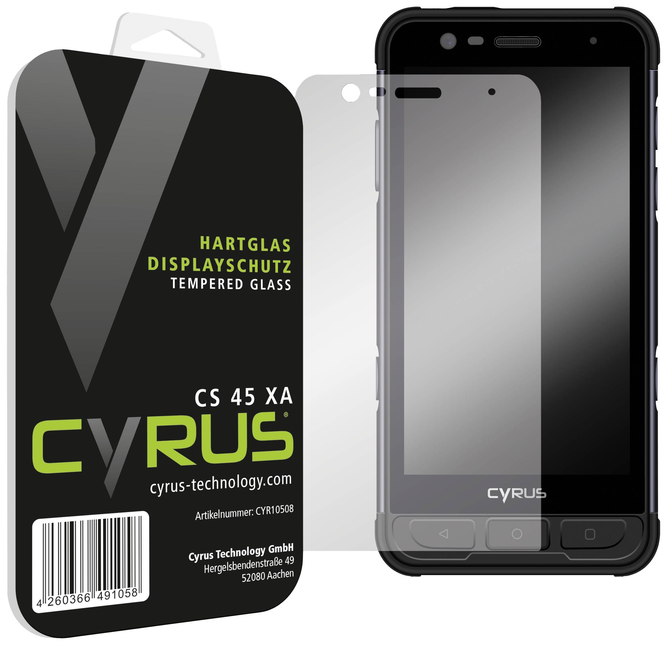 Cyrus Tempered Glass Screen Protector Displayschutzglas CS45XA 1 St. CYR10508