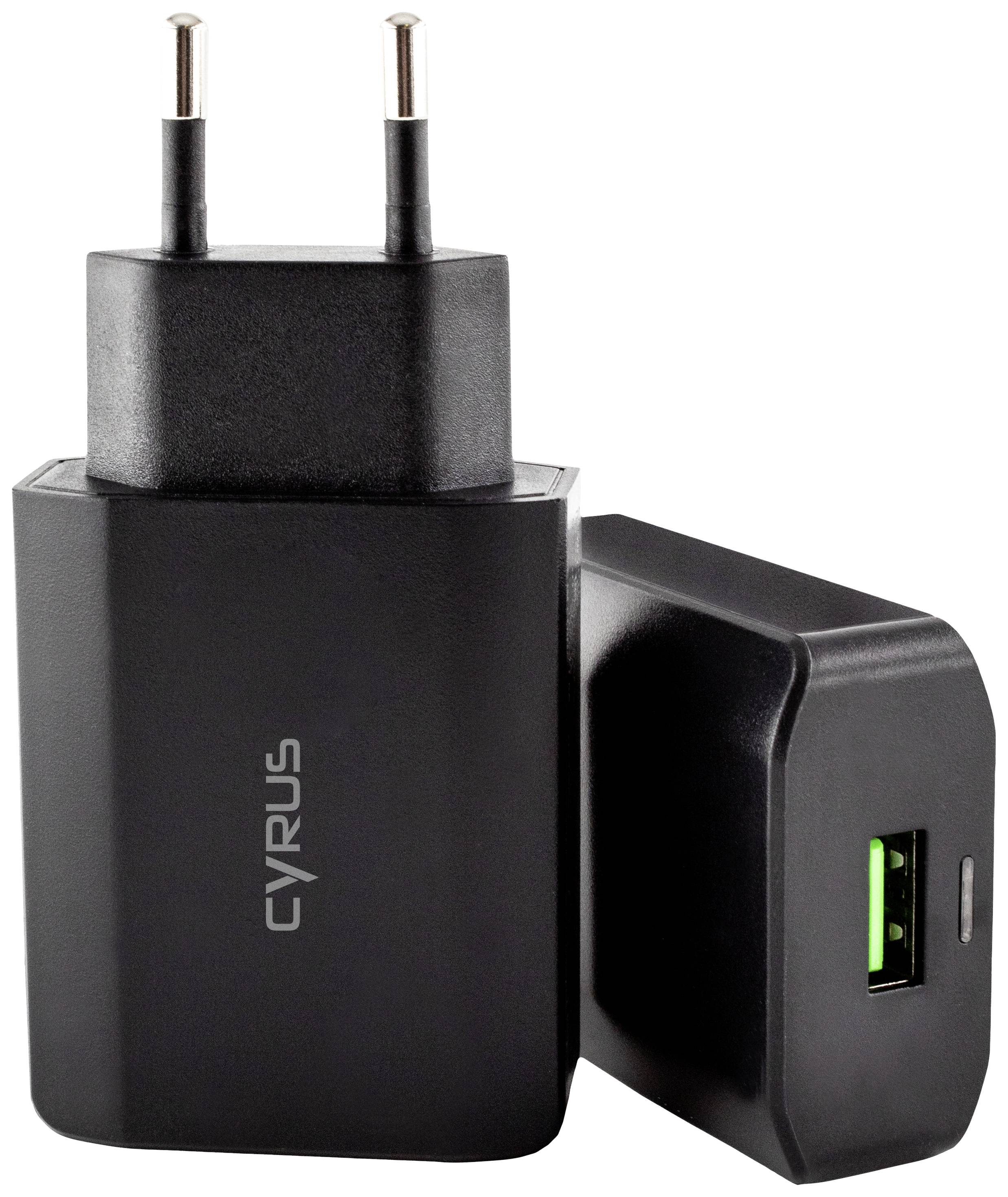 Cyrus Super Charger 3.0 Handy Ladegerät Schwarz