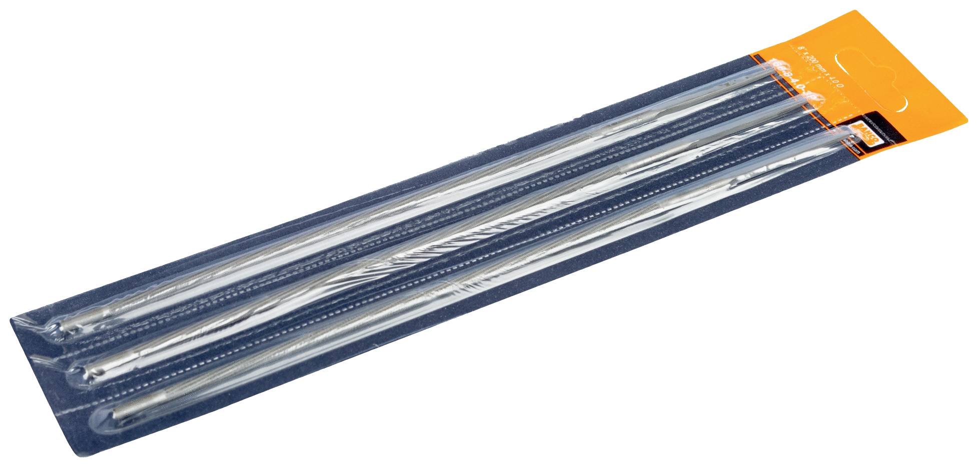 Bahco 168-8-6.3-3P Kettensägefeilen, ohne Heft, 200 mm, Ø 6,3 mm, 3er-Verpackung Länge 200mm 3St.