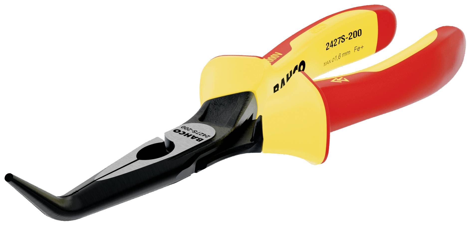 Bahco 2427 S-200 VDE Flachrundzange 200mm