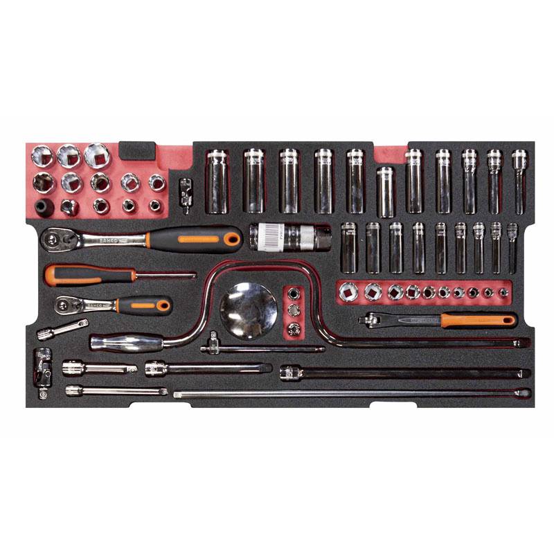 Bahco 4750RCHDW01FF1 Luftfahrtmechaniker, Elektriker, Handwerker, Heimwerker, Techniker, Universal, KFZ, Lehrlinge Werkzeugkoffer