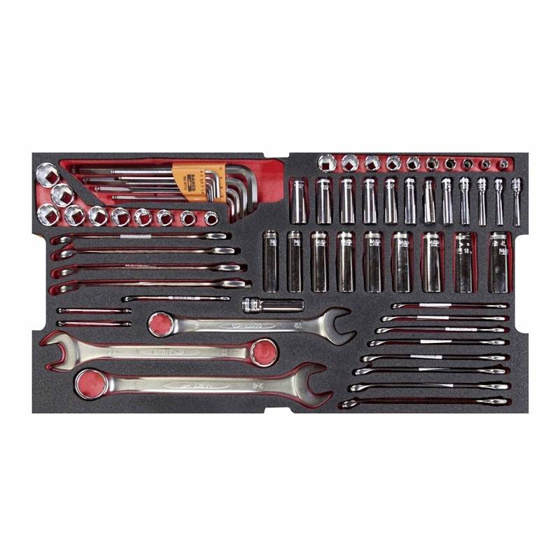 Bahco 4750RCHDW01FF1 Luftfahrtmechaniker, Elektriker, Handwerker, Heimwerker, Techniker, Universal, KFZ, Lehrlinge Werkzeugkoffer