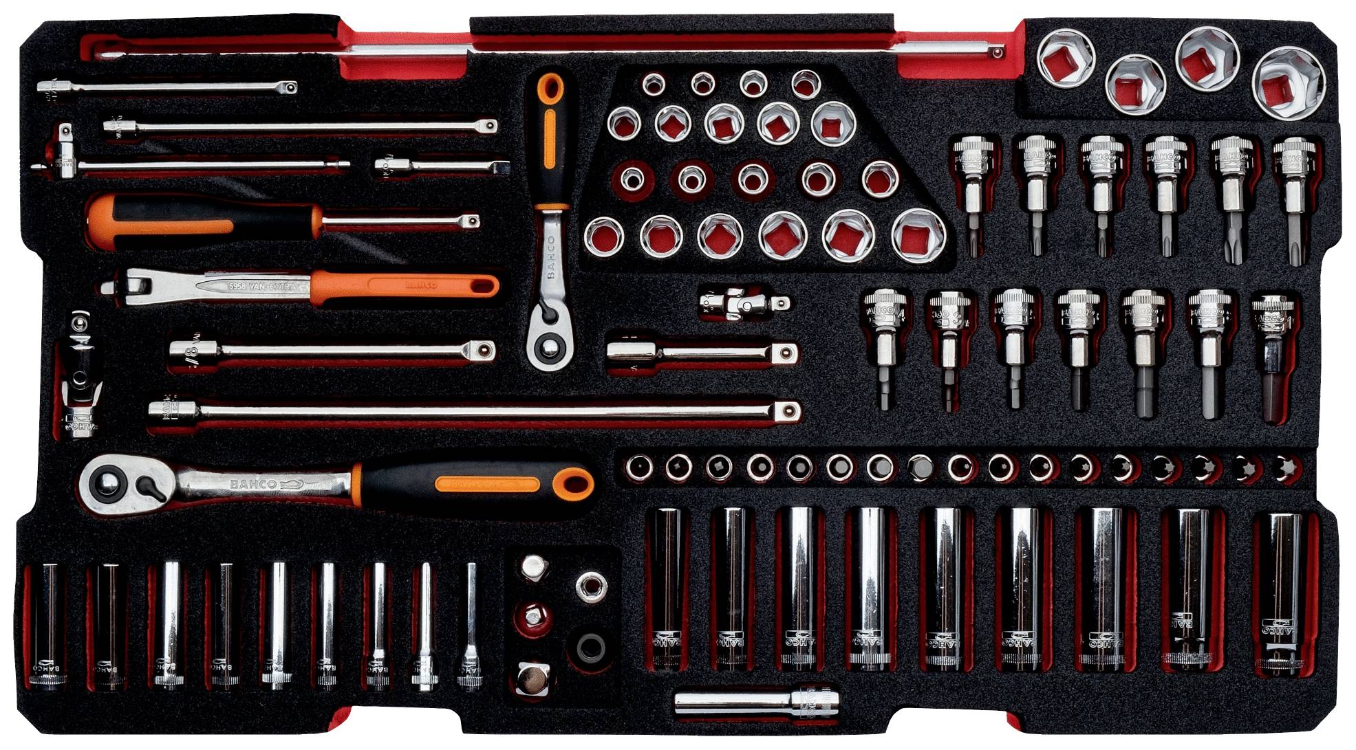 Bahco 4750RCHDW01FF3 Luftfahrtmechaniker, Elektriker, Handwerker, Heimwerker, Techniker, Universal, KFZ, Lehrlinge Werkzeugkoffer