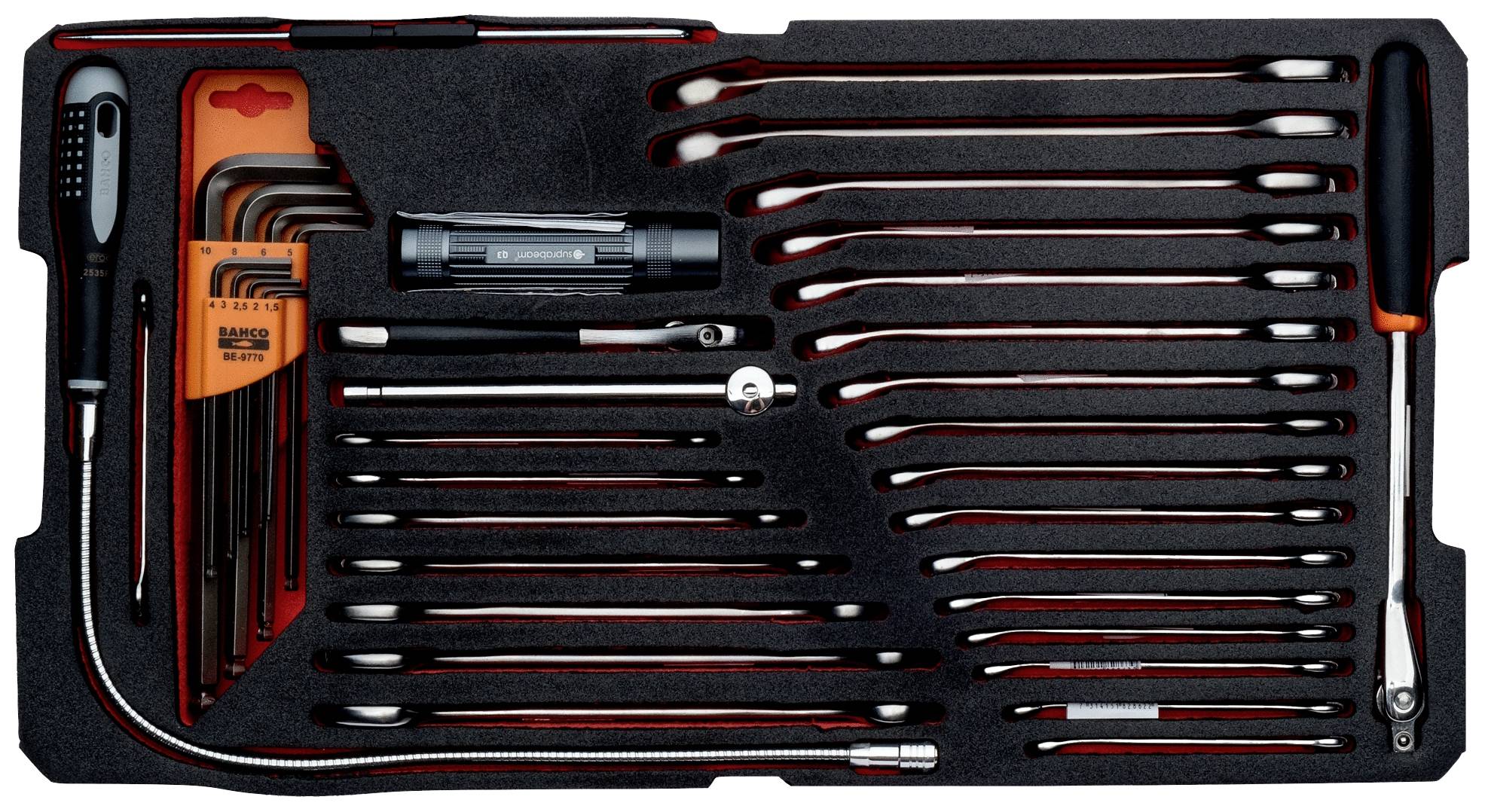 Bahco 4750RCHDW01FF3 Luftfahrtmechaniker, Elektriker, Handwerker, Heimwerker, Techniker, Universal, KFZ, Lehrlinge Werkzeugkoffer