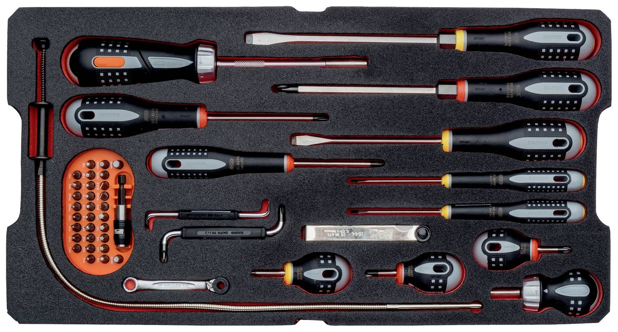 Bahco 4750RCHDW01FF3 Luftfahrtmechaniker, Elektriker, Handwerker, Heimwerker, Techniker, Universal, KFZ, Lehrlinge Werkzeugkoffer