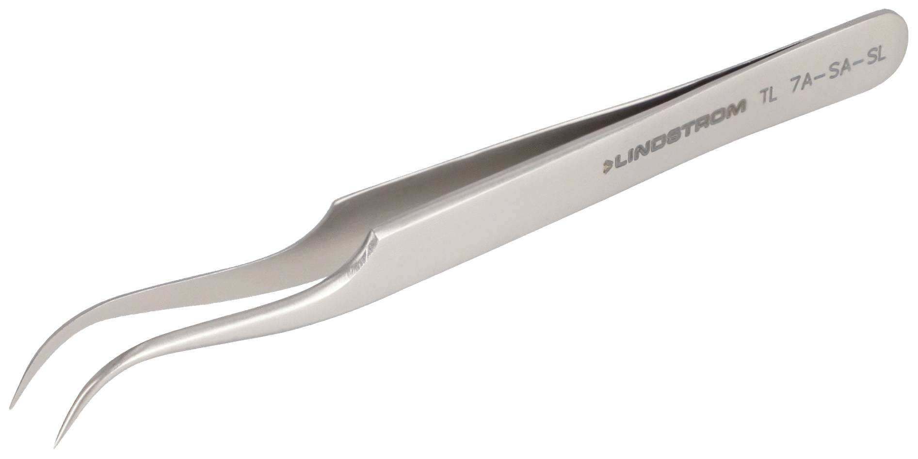 Lindström TL 7A-SA-SL Präzisionspinzette 7 Spitz, gebogen 120mm