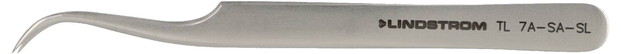 Lindström TL 7A-SA-SL Präzisionspinzette 7 Spitz, gebogen 120mm