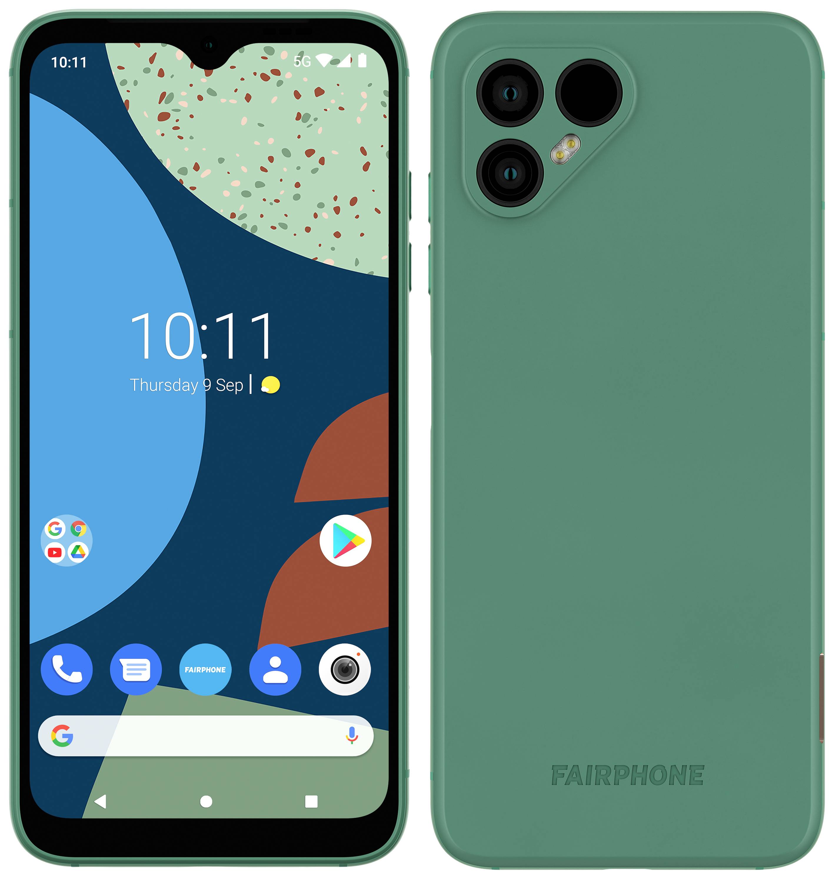 Fairphone Fairphone 4 256 GB Grün 16 cm (6.3 Zoll) Smartphone