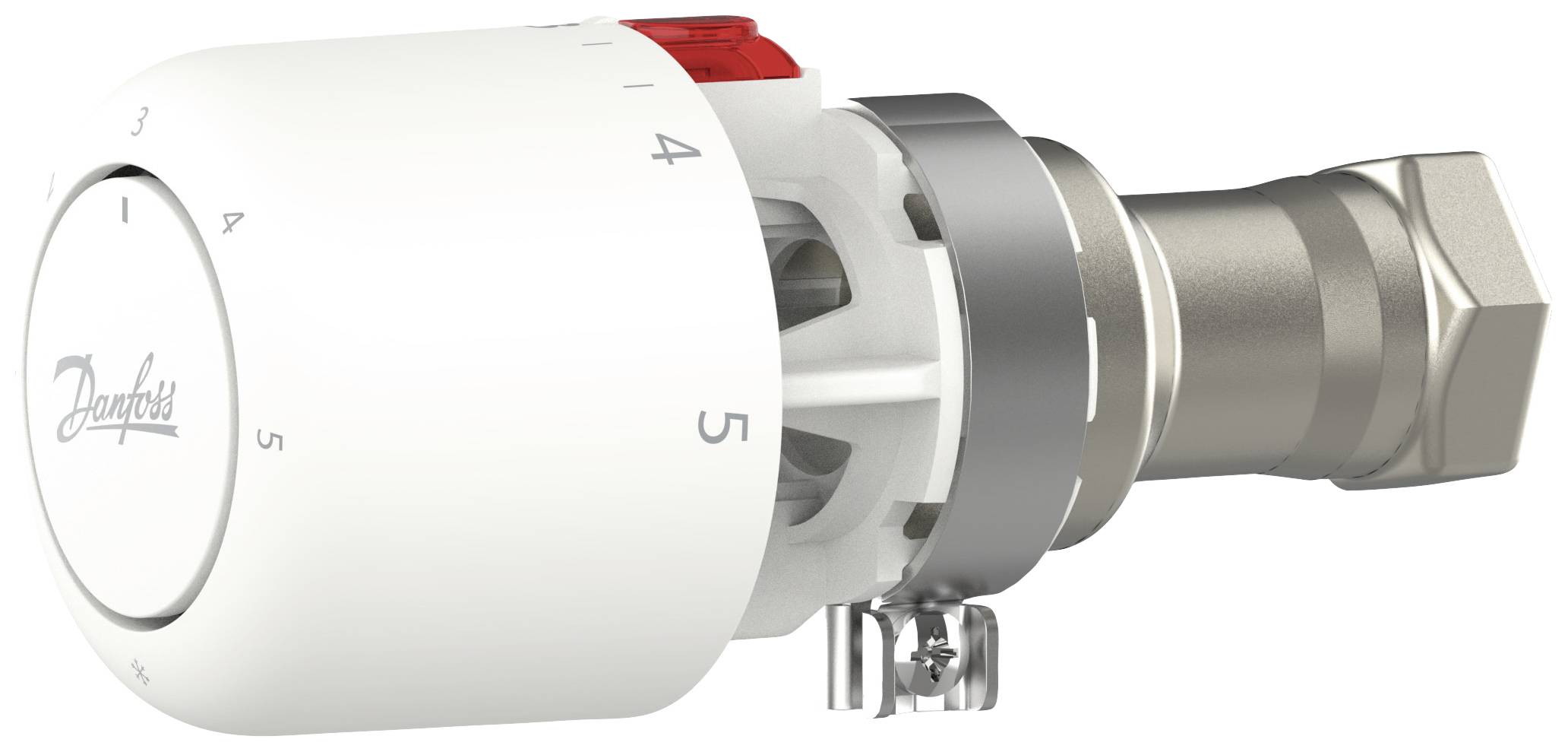 Danfoss 015G4560 Aero RA/V, 34mm Thermostatkopf mechanisch 7 bis 28 °C