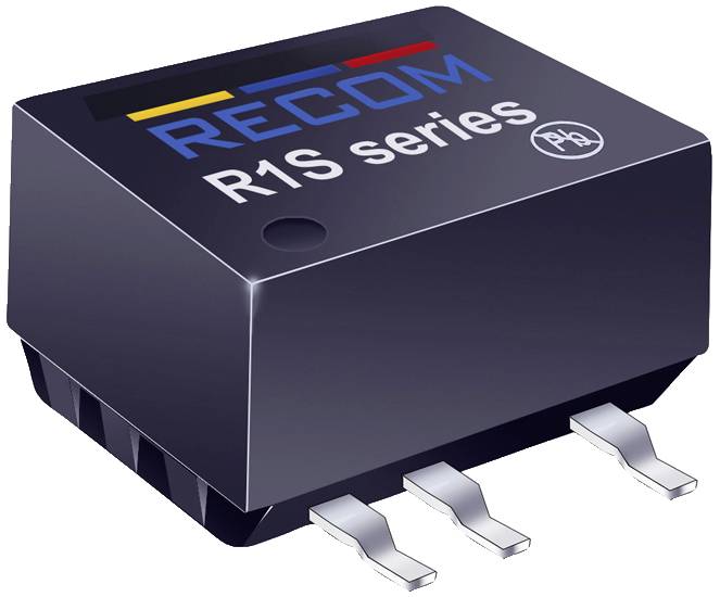 RECOM R1S-0512 DC/DC-Wandler 5V 12V 0.084A 1W Anzahl Ausgänge: 1 x Inhalt 1St.