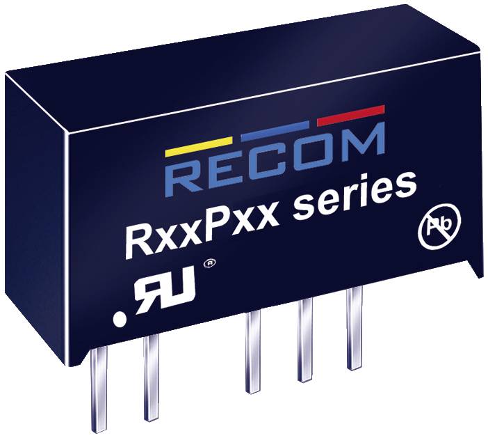RECOM R24P12S DC/DC-Wandler 24V 12V 0.084A 1W Anzahl Ausgänge: 1 x Inhalt 1St.