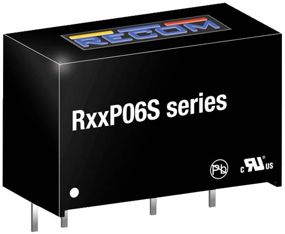 RECOM R15P06S DC/DC-Wandler 15V 6V 0.167A 1W Anzahl Ausgänge: 1 x Inhalt 1St.
