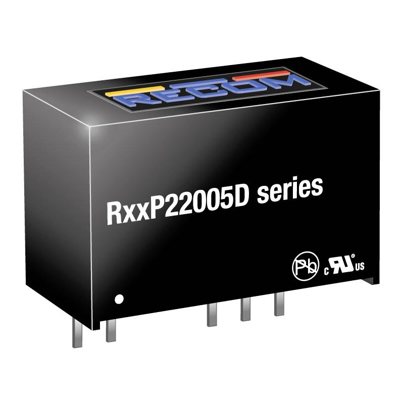 RECOM R05P22005D DC/DC-Wandler 5V -5 V, 20V -0.2A 2W Anzahl Ausgänge: 2 x Inhalt 1St.